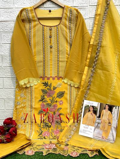 ZARQASH Z215-A TO Z215-C DESIGNER SALWAR SUIT WHOLESALER IN SURAT